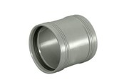Dräneringsprodukter - Wavin Wafix pp double socket sleeve ø50 mm grey - 1450110
