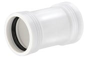 Dräneringsprodukter - Wavin Wafix pp double socket ø32 mm white - 1440200