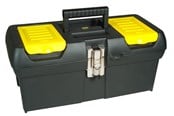 Verktygslådor & lagringssystem - Stanley 16 2000 metal latchtoolbox (16013) - 1-92-065