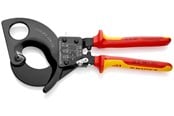 Handverktyg  - KNIPEX Kabelsaxar, (spärrmekanism) - 95 36 280