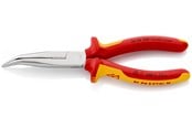 Handverktyg  - KNIPEX Tänger med flata, runda käftar och skär, (Typ storknäbb) - 26 26 200