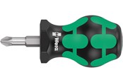 Handverktyg - Wera 355 pz pozidriv-head stubby/carburetor screwdriver pz 2 x 25 mm - 5008854001