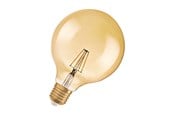 Glödlampor - Osram LED-glödlampa Vintage 1906 Globe 7W/825 (55W) Gold E27 - 4058075808997