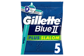 Rakutrustning - Gillette BlueII Slalom Engångsrakhyvlar 5 st - 7702018466726