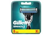 Rakutrustning - Gillette Mach3 Rakblad x8 - 7702018462834