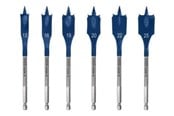 Borr & Bits - Bosch Expert SelfCut Speed - Milling cutter bit - for softwood hardwood - spade bit - flat - 6 pieces - 25 mm 13 mm 20 mm 16 mm 22 mm 19 mm - hex - 2608900333
