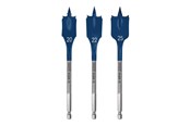 Borr & Bits - Bosch Flat Milling Drill Bit Set Self-Cut 20-25 mm 3 Bits - 2608900331