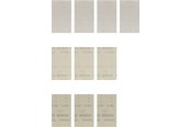Slipmaskin - Bosch sanding sheet set flat 80x133mm net 10 pcs - 2608901205