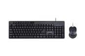 Tangentbord - Gembird KBS-UM-04 - keyboard and mouse set - US - black - Tastatur & Mus set - Engelska (US) - Svart - KBS-UM-04
