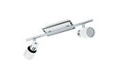 Lampor - EGLO DAVIDA spot - krom, vit - 92085