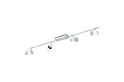 Lampor - EGLO DAVIDA spot - krom, vit - 92087