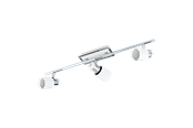 Lampor - EGLO DAVIDA spot - krom, vit - 92086