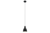 Lampor - EGLO PRIDDY pendlande belysning - svart, vit - 49464