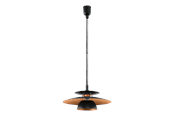 Lampor - EGLO BRENDA pendlande belysning - svart/svart, koppar - 31666