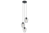 Lampor - EGLO NEWTOWN pendlande belysning - svart - 49479
