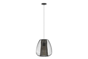 Lampor - EGLO CURASAO pendant black/gold - 99661