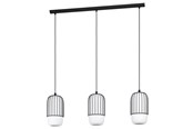 Lampor - EGLO MULEGES long table pendant white/black - 99619
