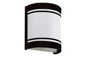Lampor - EGLO CERNO outdoor wall lamp black - 99565