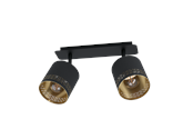 Lampor - EGLO ESTEPERRA spot - svart/svart, guld - 99277
