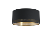 Lampor - EGLO ESTEPERRA takbelysning - svart/svart, guld - 99272