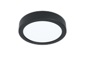 Lampor - EGLO FUEVA 5 Plafond - svart/vit - 99233