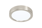 Lampor - EGLO FUEVA 5 Plafond - matt nickel/vit - 99228