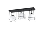 Lampor - EGLO VERSUOLA takbelysning - svart/vit - 99021
