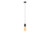 Lampor - EGLO POZUETA pendlande belysning - svart - 98661