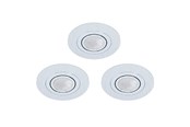 Lampor - EGLO AREITIO infälld belysning - borstad aluminium - 98639