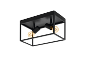 Lampor - EGLO SILENTINA takbelysning - svart - 98332