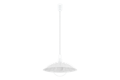 Lampor - EGLO ALVEZ pendlande belysning - vit/vit, klar - 96474