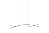 Lampor - EGLO NEVADO pendlande belysning - krom/vit - 96331