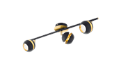 Lampor - EGLO NOCITO spot - svart, guld - 95484
