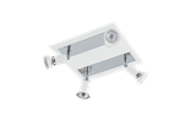 Lampor - EGLO SARRIA spot - vit, krom - 94962