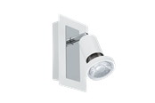 Lampor - EGLO SARRIA spot - vit, krom - 94958