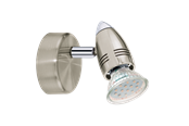 Lampor - EGLO MAGNUM-LED spot - matt nickel, krom - 92641