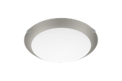 Lampor - EGLO MARS 1 Vägg- och takbelysning - vit/vit, silver - 89248