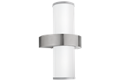 Lampor - EGLO BEVERLY Vägglampor - rostfritt stål, silver/vit - 86541