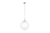 Lampor - EGLO RONDO pendlande belysning - matt nickel/vit - 85263