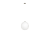 Lampor - EGLO RONDO pendlande belysning - matt nickel/vit - 85262