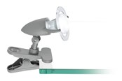 Lampor - EGLO LYDIA klämspot - silver - 85155