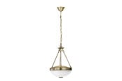 Lampor - EGLO SAVOY pendlande belysning - bronserad/vit - 82747