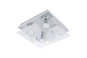 Lampor - EGLO CABI takbelysning - krom/vit, klar - 75216