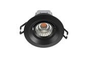 Lampor - EGLO TALVERA P infällda spotlights+downl - svart/klar - 61548