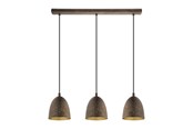 Lampor - EGLO SAFI pendlande belysning - brun, guld - 49871