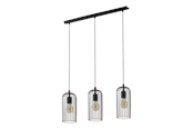 Lampor - EGLO ROCCAMENA pendlande belysning - svart, koppar - 49645