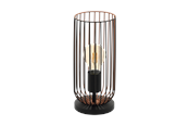 Lampor - EGLO ROCCAMENA bordsbelysning - svart, koppar - 49646
