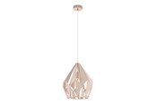 Lampor - EGLO CARLTON-P pendlande belysning - pastell aprikos - 49024