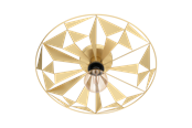 Lampor - EGLO CASTANUELO wall/ceiling lamp gold - 43599