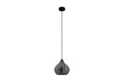 Lampor - EGLO TAMALLAT pendant light black-transparent - 43576